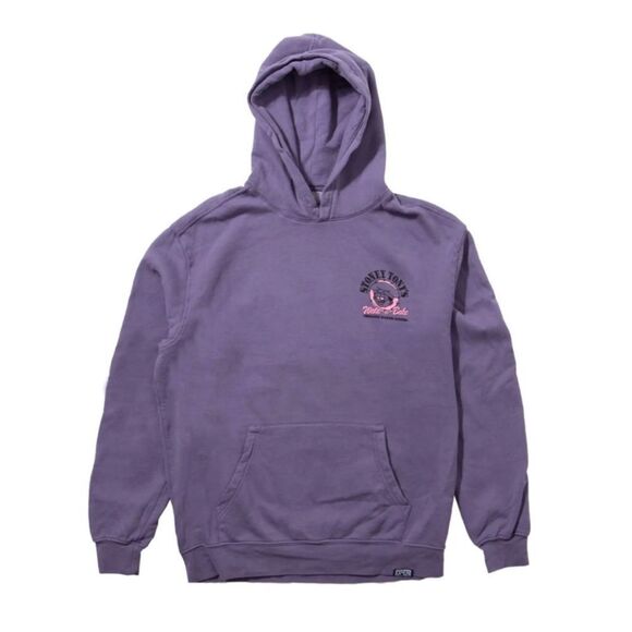 Open 925 Stoney Tony’s Wake and Bake Goods Lavender Purple Small Hoodie Unisex - Picture 4 of 9
